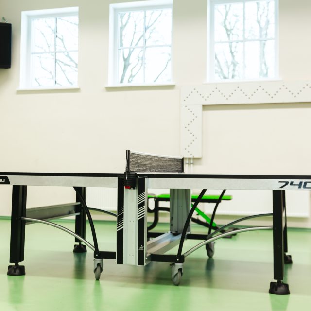 Aeroobika- ja lauatennisesaal
