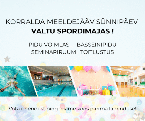 Sünnipäev Valtu Spordimajas